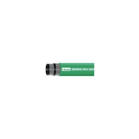 Parker 7031 Series Hose, Rubber Air Hose, Green, 3/4 in. Size, 300 psi, ARPM Class C Tube 7031-75304R